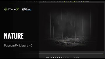 iClone PopcornFX Library 40 - Nature