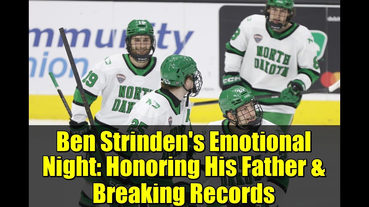 Ben Strinden's Emotional Night: Honoring His Father & Breaking Records