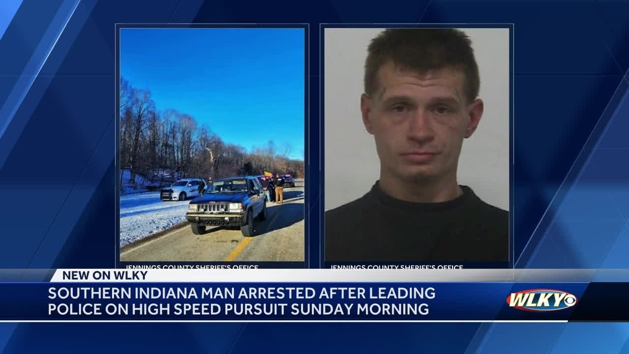 Southern Indiana man arrested after leading police on high-speed chase ...