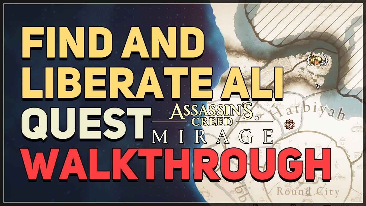 Find and liberate Ali Assassin's Creed Mirage