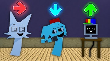 FNF Character Test | Gameplay VS Minecraft Animation | Incredibox Sprunki