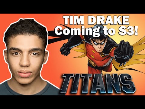 Jay Lycurgo Cast as TIM DRAKE for TITANS Season 3!