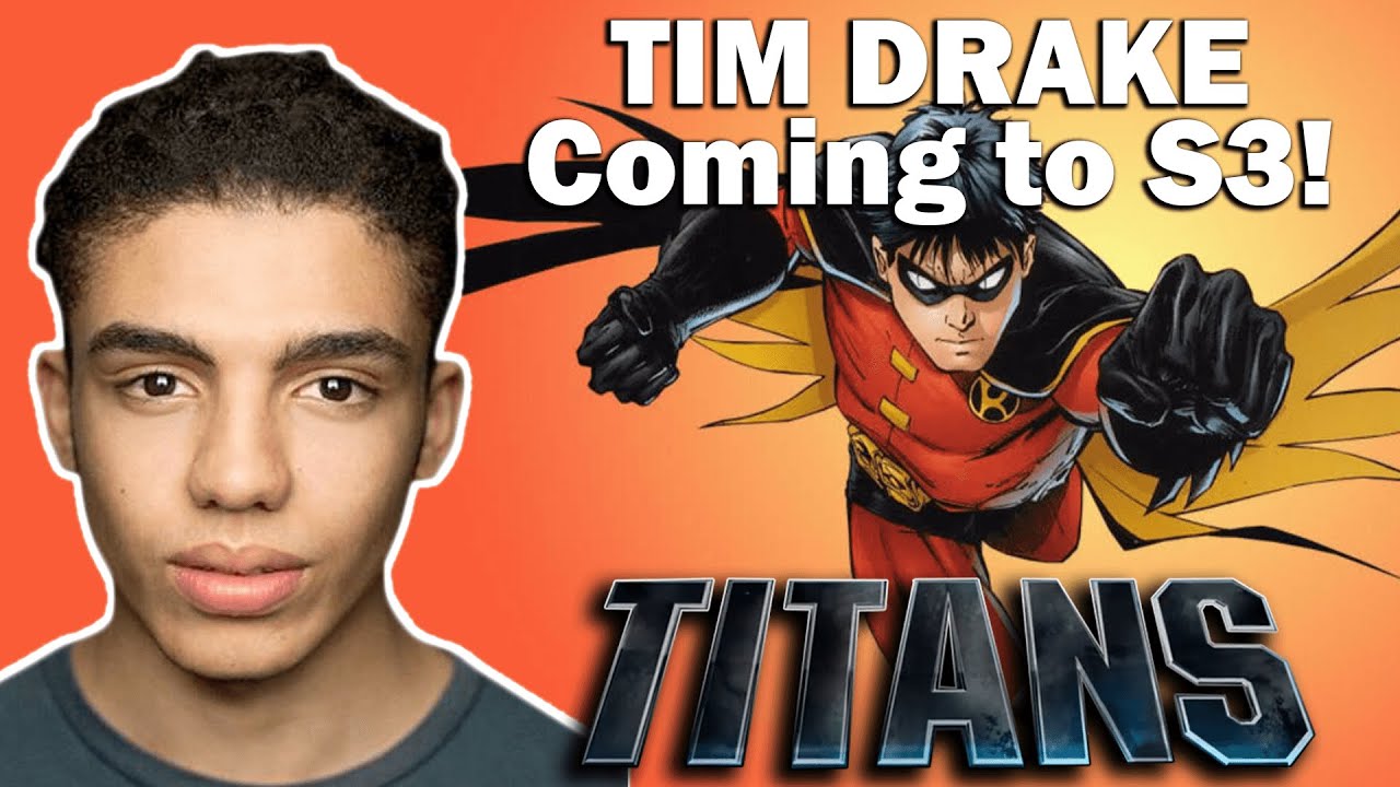 Jay Lycurgo Cast as TIM DRAKE for TITANS Season 3! - YouTube