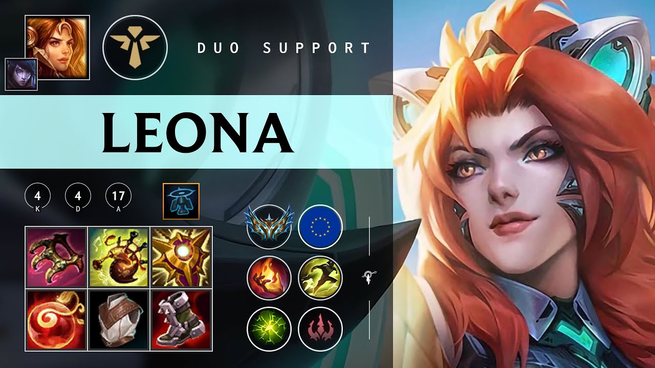 Leona Support vs Nautilus - EUW Challenger Patch 26.02