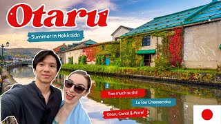A Perfect Day in Otaru 🍣✨ Too much Sushi, LeTao Cheesecake & Canal Views | Hokkaido Vlog Day 4