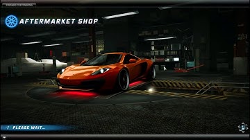 Need for Speed World Offline Tuning-McLaren MP4-12C