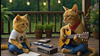 🎙️ Gingy Cat and His Friends Record Their First Album: A Meow-sical Adventure 🎶🐾