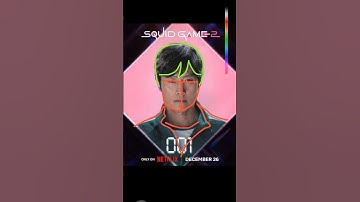 Draw player 001 from squid game2#art#drawing#squidgame2#squidgame#player001#frontman#squidgameart🦑🎮