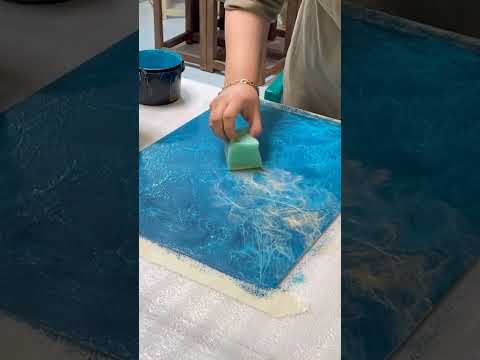 رنگ تار عنکبوتی بلدین یا آموزشش رو بزارم آموزش پتینه پتینه  دکوراتیو  آموزش مجازی