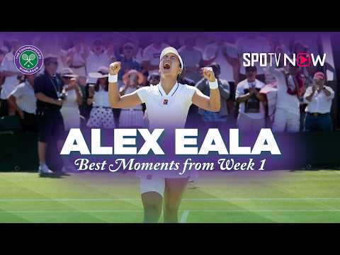 10 Minutes of Alex Eala's Best Points at Wimbledon
