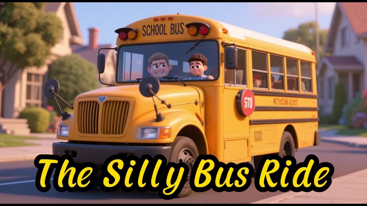 The Silly Bus Ride, Toddlers kids learning by NoNo Nursery Rhymes # ...