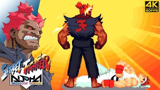 Street Fighter Alpha - Akuma (Arcade / 1995) 4K 60FPS