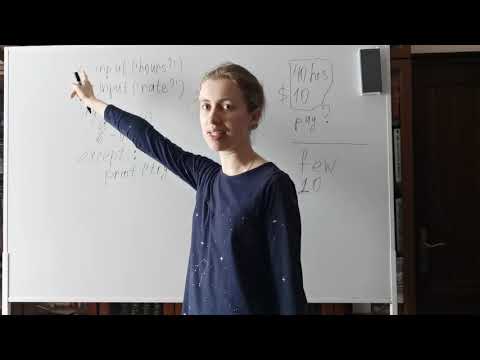 Structure "try and except" in Python: example 2 - weekly gross pay