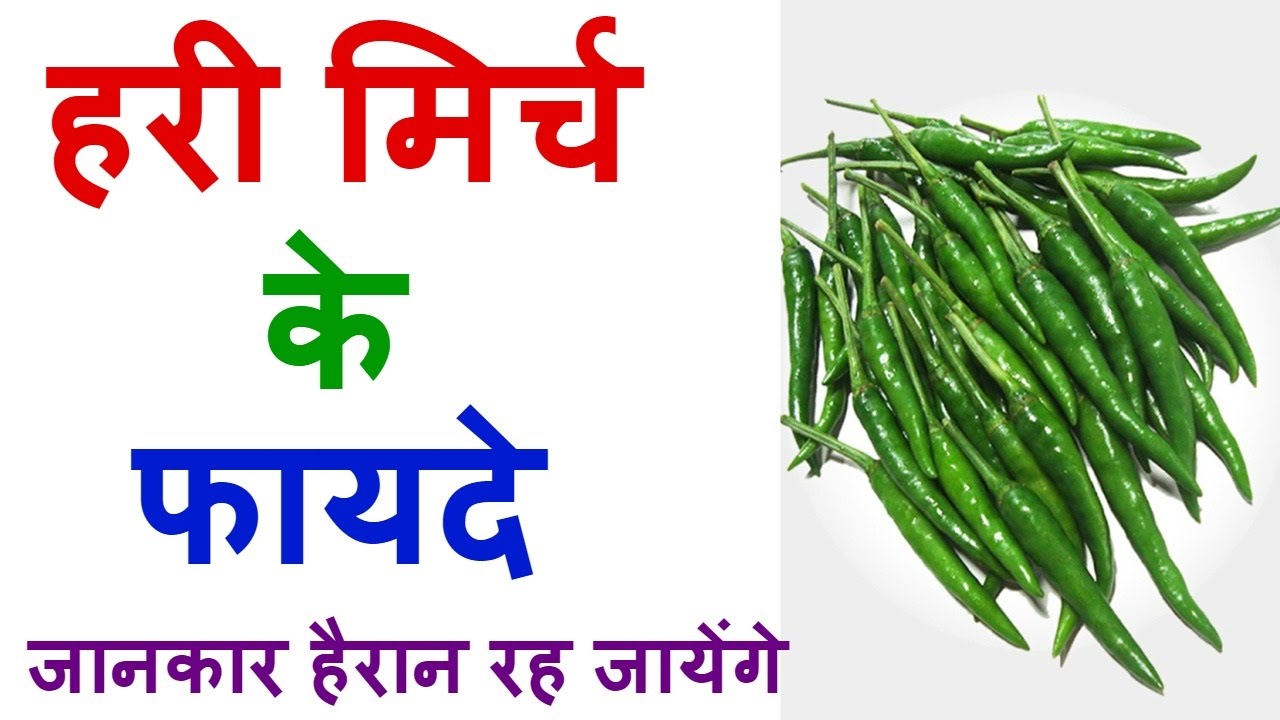 हरी मिर्च खाने के फायदे जानकार हैरान रह जायेंगे आप Health Benefits Of