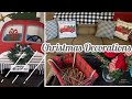 Decorating the house for Christmas