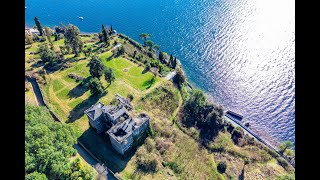 Verbania On the Shore of Lake Maggiore Luxury Property with Castle | Stresa Luxury Real Estate