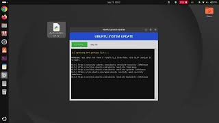 Update Ubuntu System with a Simple GUI.