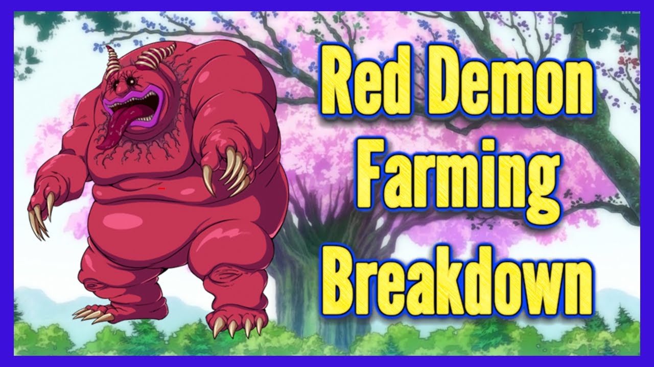 red demon seven deadly sins red demon seven deadly sins