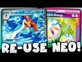 Reuse neo upper energy with quaquaval ex sneaky turo combo