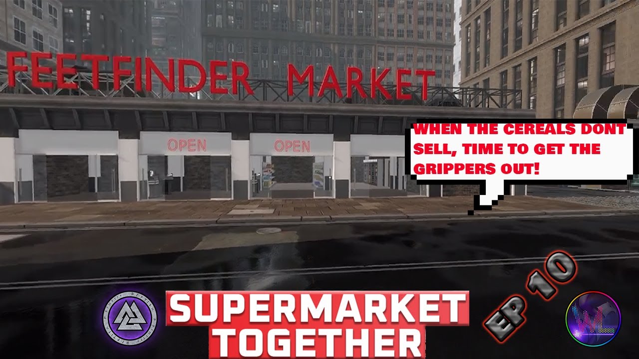 SUPERMARKET TOGETHER| ep 10| feetfinder market