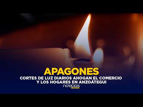 Up to 15 hours without power! Electrical crisis and protests in Anzoátegui state