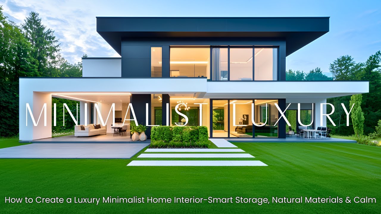 Luxury Minimalist Home Design Ideas | Transform Your Space with Clean ...