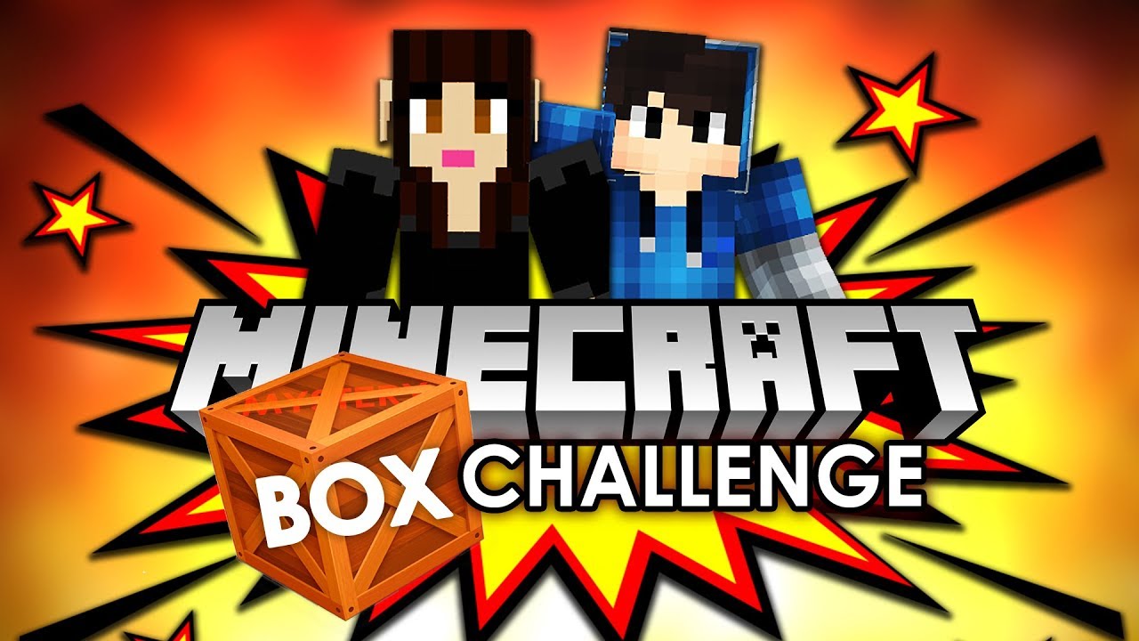 Minecraft Mystery Box Challenge 01 w/ Madzia YouTube