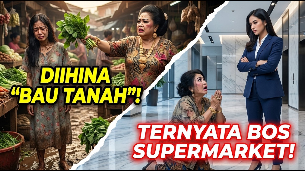 DIHINA BAU TANAH! Menantu Tukang Sayur Ternyata Bos Supermarket, Mertua Langsung Gelandangan!