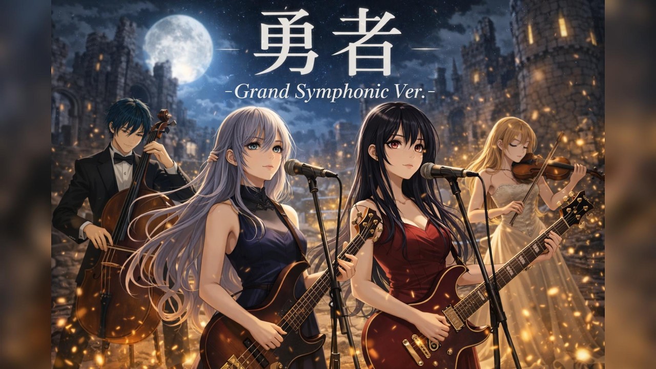 🎸【葬送のフリーレン】勇者 / YOASOBI – Grand Symphonic Metal Ver