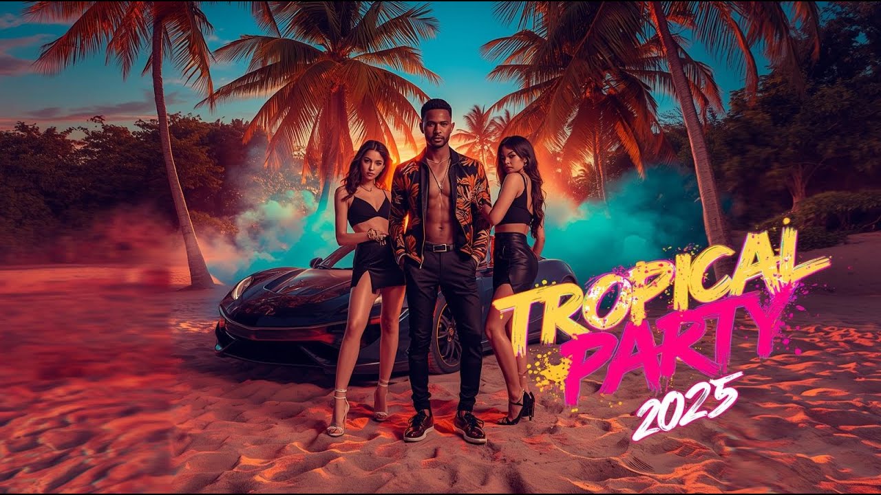 Tropical Island Vibes 2025 🏝️ | Reggaeton x Dancehall Summer Flow