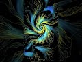 Spiraling aurora flower #art #yellowblue #aurora #lightning #cosmic #transformation