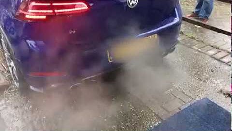Volkswagen Golf R 7.5 Res Delete Exhaust sound