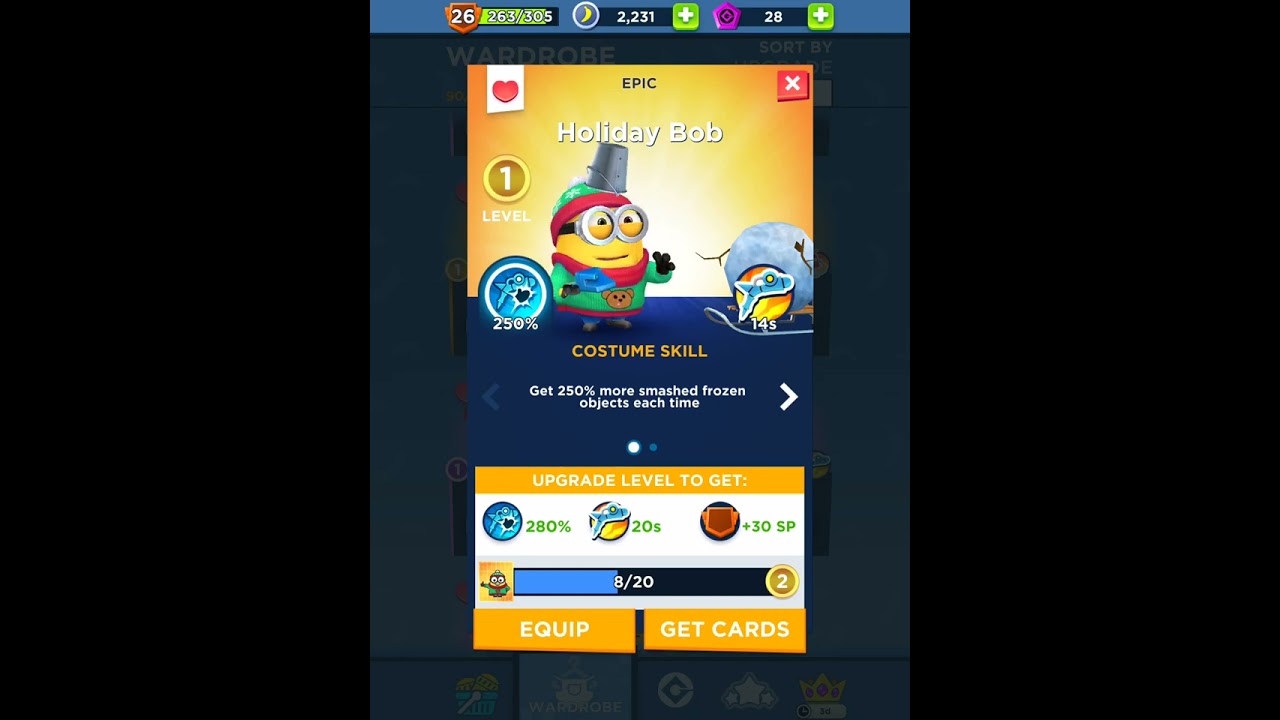 Holiday Bob’s Animations- Minion Rush