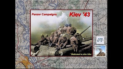 Wargame Design Studio Game of the Week Panzer Campaigns Kiev `43 Brusilov Assault Part:1