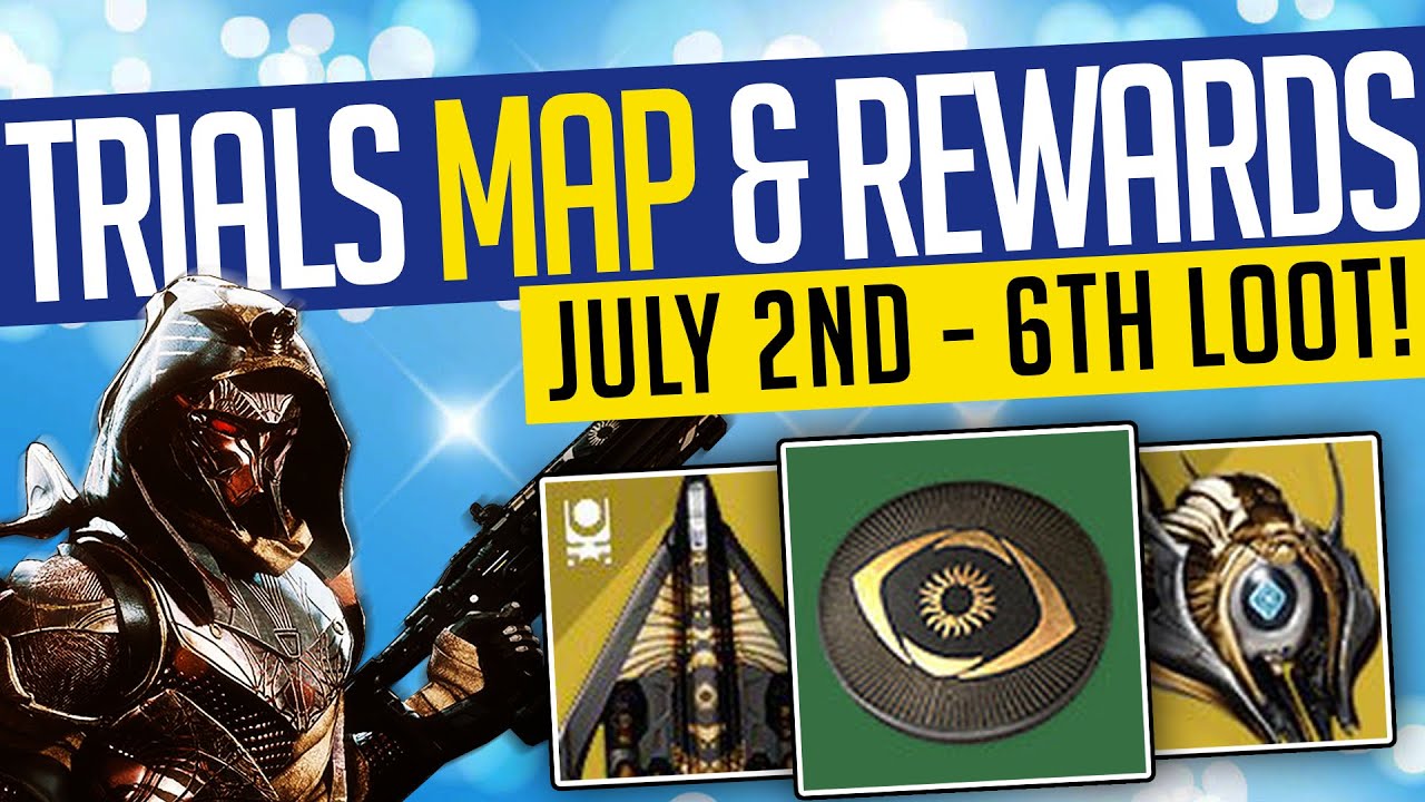 Destiny 2 | TRIALS MAP & LOOT! July 2nd-6th | Map & Adept Rewards! - Season of the Splicer