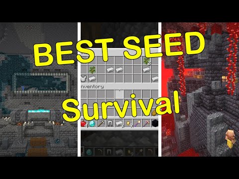 BEST Survival Seed for Java 1.19 | Minecraft