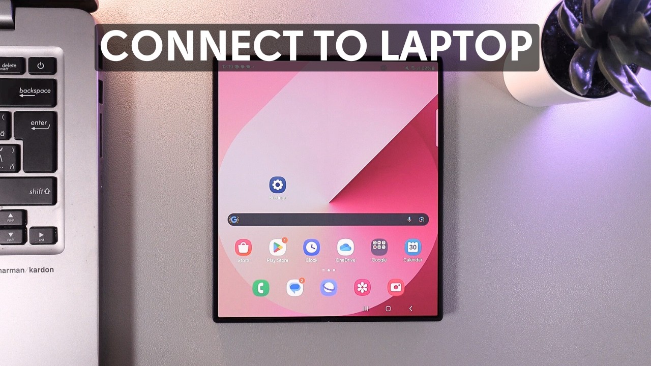 How to Connect Samsung Galaxy Z Fold 6 to Laptop/PC | Fast File