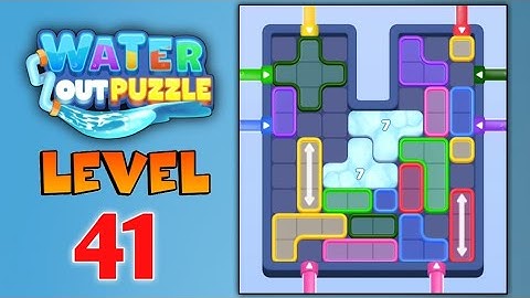 Water Out Puzzle Level 41 Game Walkthrough