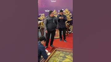 Cận cảnh dát vàng Thần long khai lộ #mavang #dodong #dinhlamtoi