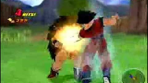 Dragon Ball Z Budokai Tenkaichi 1 Goku VS Raditz