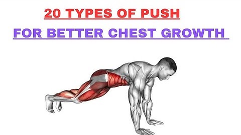 20 Different Types of Push Ups