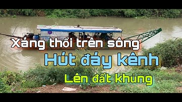 HÚT BÙN SANG LẮP AO LÊN LƯỢNG ĐẤT KHỦNG | Vùng quê MINH CÔNG