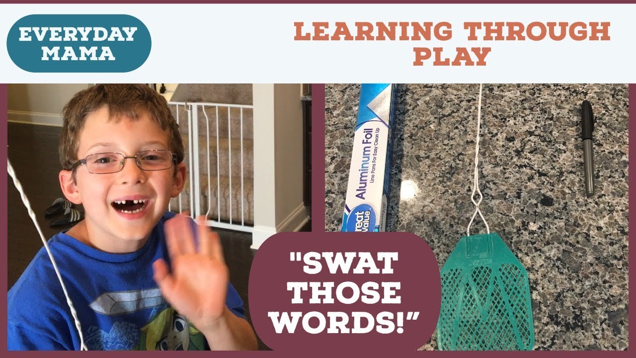 Learning Through Play: "Swat Those Words!" / Strengthening Vocabulary Through Games