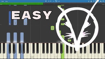 How to play Unity - EASY Piano Tutorial - The FatRat