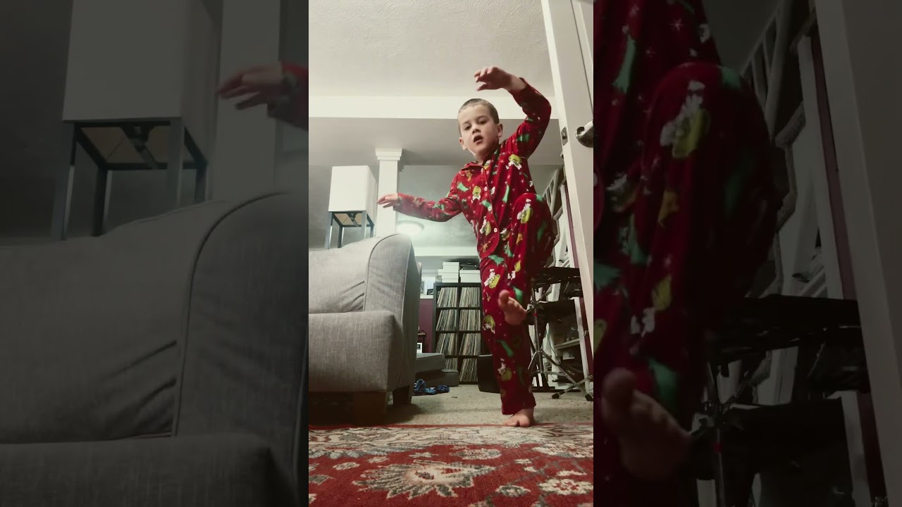 Barney dance with no music