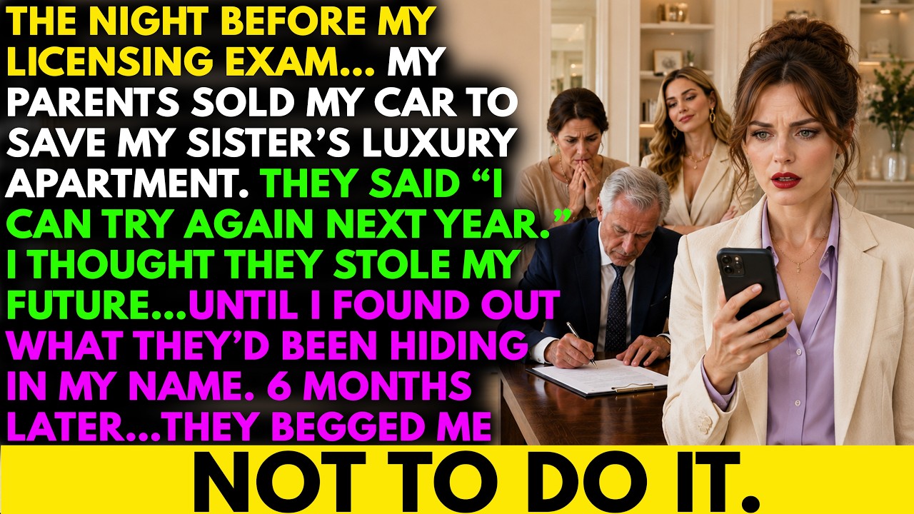 My Parents Sold My Car Before My Exam—6 Months Later, I Took Their ...