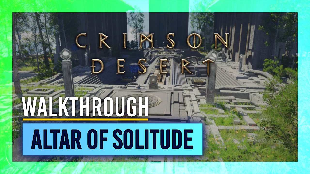 Altar of Solitude Puzzle Solution | Crimson Desert thumbnail