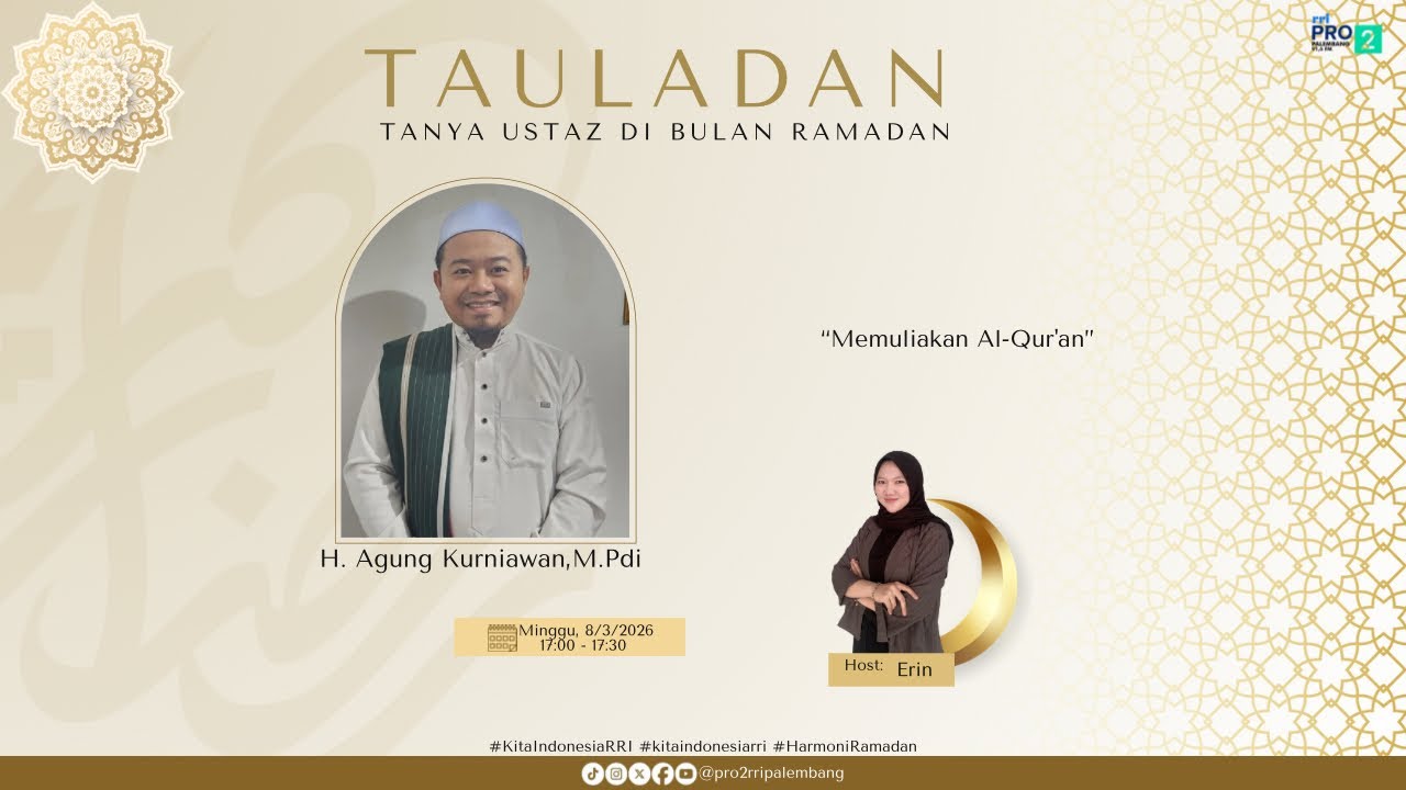 TAULADAN - RRI PALEMBANG, 08 MARET 2026