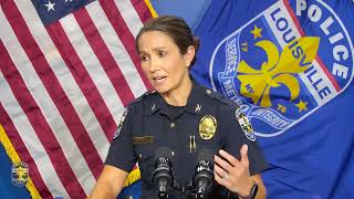 LMPD OIS News Conference from W. Whitney Ave. on 5/14/26