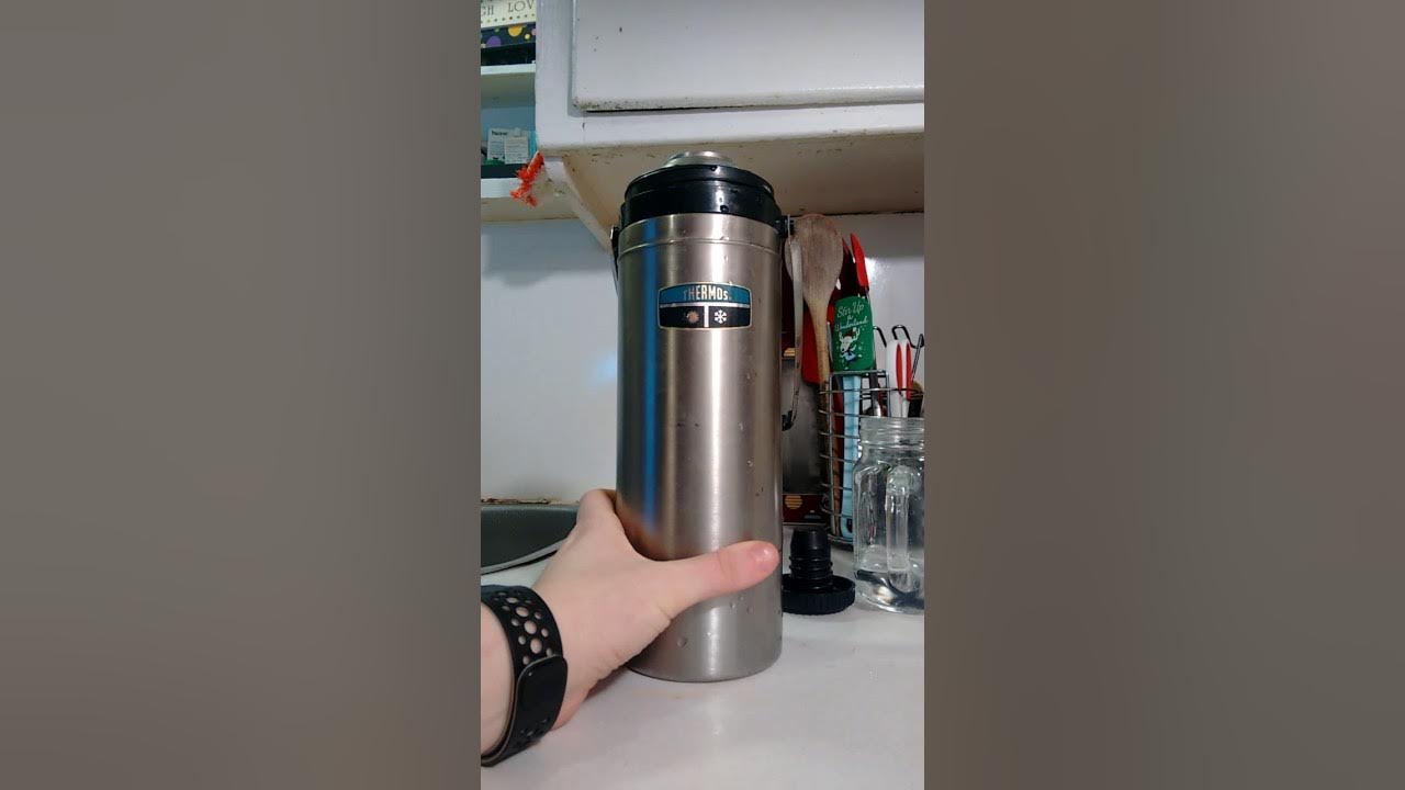 How to clean a Metal Thermos - YouTube
